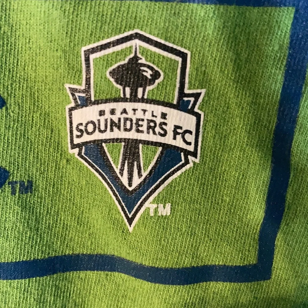 ADIDAS Mens Seattle Sounders 100% Cotton Tee Size XXL